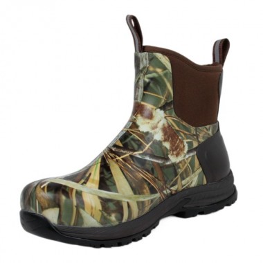 Резиновые полусапоги HUNTLANDIA Camo Middle green