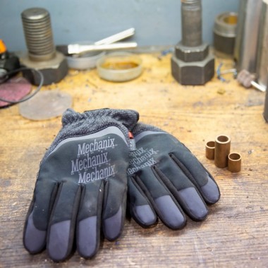 Зимние перчатки Mechanix ColdWork FastFit Grey/Black