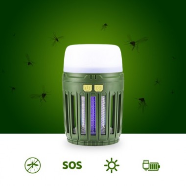 Фонарь противомоскитный NATUREHIKE Outdoor Repellent, 230lm, зеленый