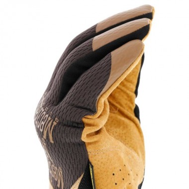 Защитные перчатки Mechanix Work Leather FastFit Brown