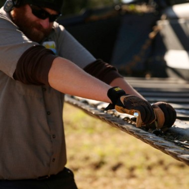 Защитные перчатки Mechanix Work Leather FastFit Brown