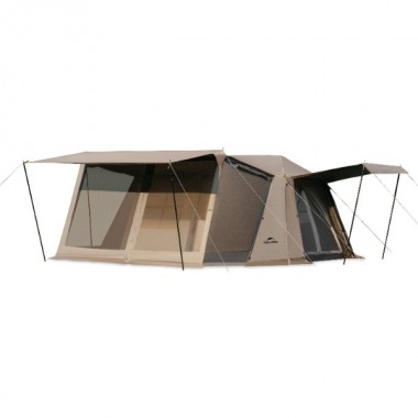 Палатка NATUREHIKE Village 13 Automatic, 4-6 местн., коричневая